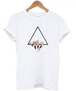 Crawling Hand Triangle T-shirt