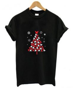 Disney Mickey Christmas Tree T-shirt