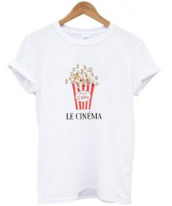 Le Cinema Pop Corn T-shirt