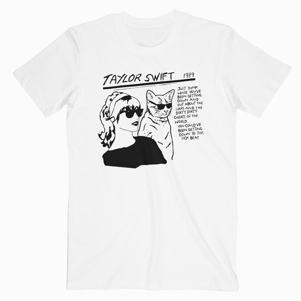 Taylor Swift Sonic Youth Style Band T-shirt - wearyoutry.com