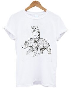 Robot And Bear T-shirt