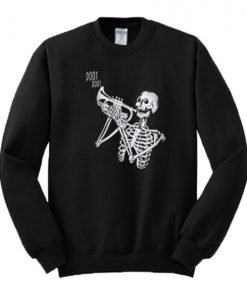Skeleton Trumpet Sweatshirt