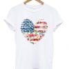 American Flag Love T-shirt