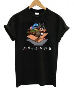 Lilo Stitch Baby Groot Baby Yoda Friends Merme T-shirt