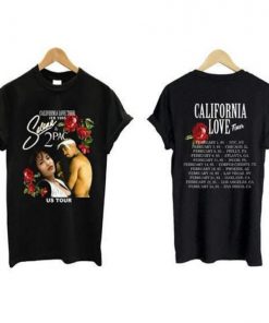 California Love Tour Selena Tupac T-shirt