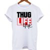 Thug Life Tupac Graphic T-shirt