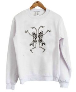 Dancing Skeleton Halloween Sweatshirt