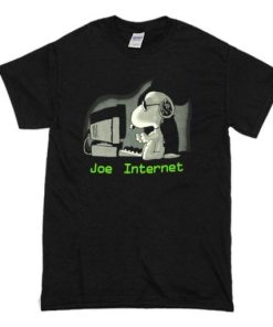 Joe Internet Snoopy Cartoon T-shirt