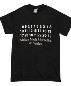 Maison Martin Marhell-a Los Angeles T-shirt