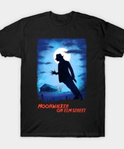 Micahel Jackson Moonwalker on Elm Street T-shirt