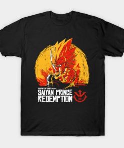 Saiyan Prince Redemption T-shirt