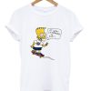 Bart Simpson Skateboard T-shirt