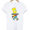 Bart Simpson Savage T-shirt