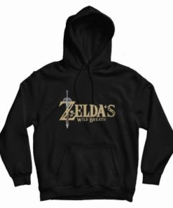 Zelda’s Wild Breath Logo Parody Hoodie