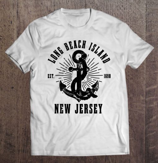 Long Beach Island Est. 1690 New Jersey T-shirt