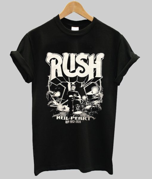 Rush Neil Peart RIP 2020 Band T-shirt