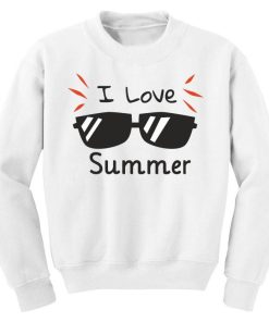 I Love Summer Sweatshirt