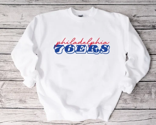 Vintage Philadelphia 76ers Sweatshirt