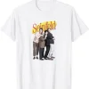 Seinfeld Distressed Group Cast Logo T-Shirt