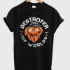Gritty Destroyer Of Worlds Charcoal T-Shirt