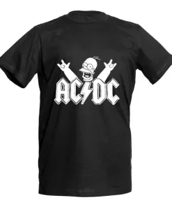 ACDC Homer Simpson T-Shirt
