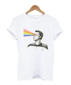 Star Trek Geordi Reading Rainbow T-Shirt