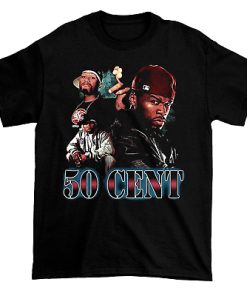 50 Cent Rapper Collage Men T-shirt