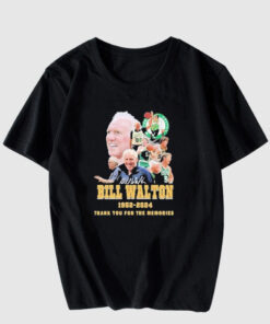 Boston celtics bill walton thank you For The Memory T Shirt