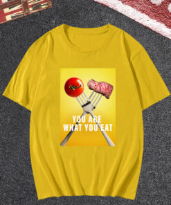 You Are What You Eat Twin Experiment T Shirt thd