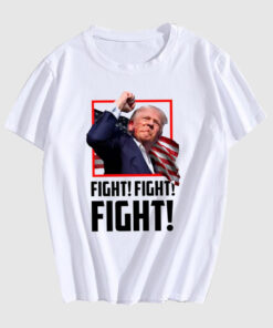 Trump FIGHT T Shirt thd